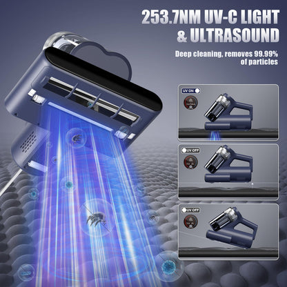 LumaNest™ RayVac Pro Mattress Vacuum Cleaner - Luma Nest