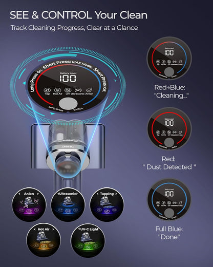 LumaNest™ RayVac Pro Mattress Vacuum Cleaner - Luma Nest
